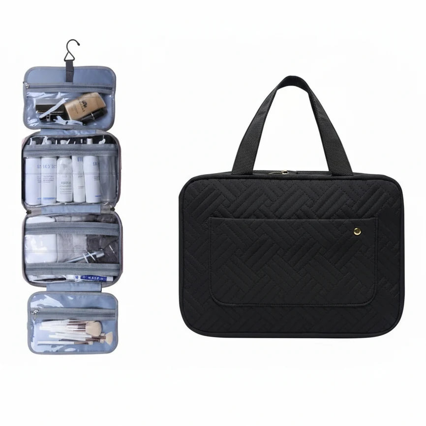 Cosmetic Organizer Compact Travel 4 Compartments