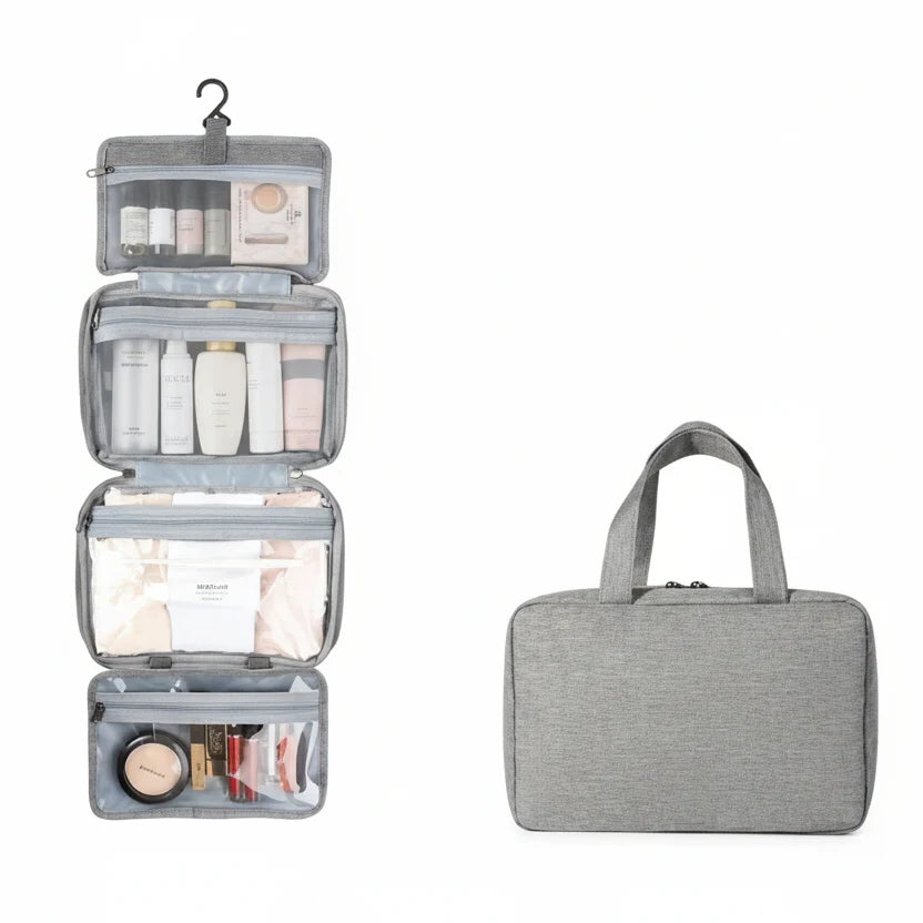 Cosmetic Organizer Compact Travel 4 Compartments