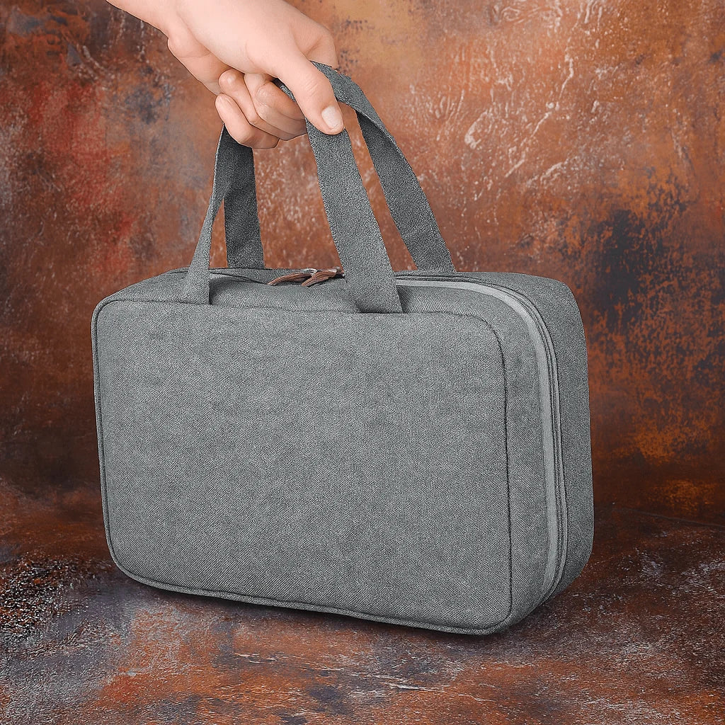 Cosmetic Organizer Compact Travel Design Four Compartments