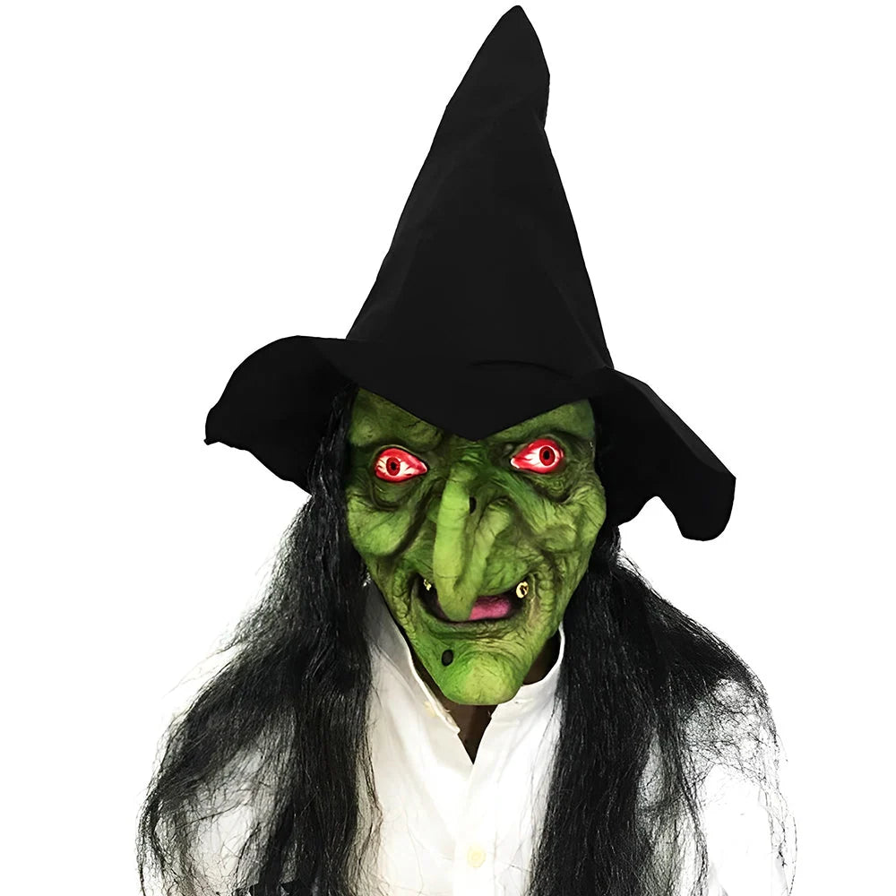 Costume Face Mask Realistic Movable Mouth Handcrafted Details
