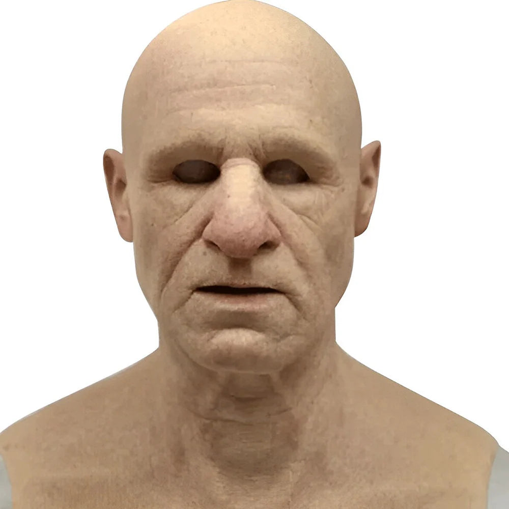 Costume Face Mask Realistic Movable Mouth Handcrafted Details