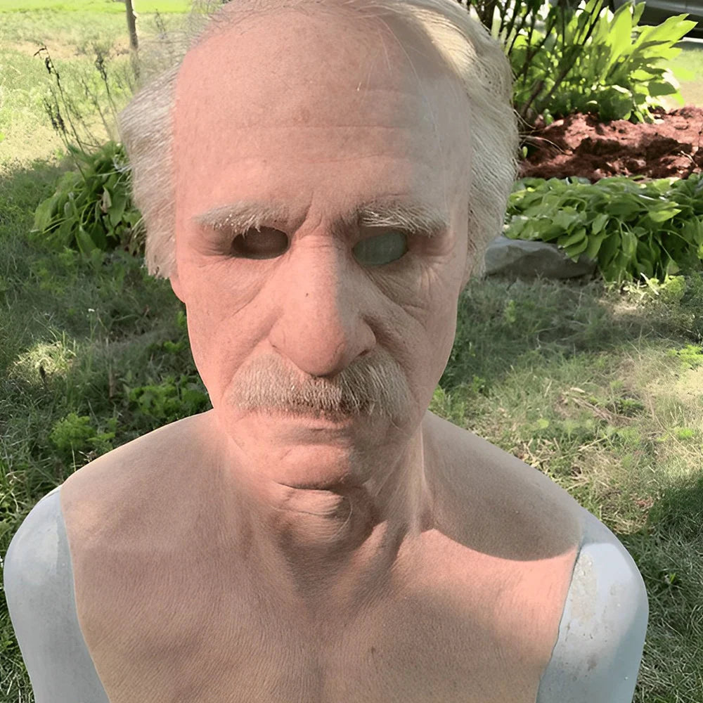 Costume Face Mask Realistic Movable Mouth Handcrafted Details