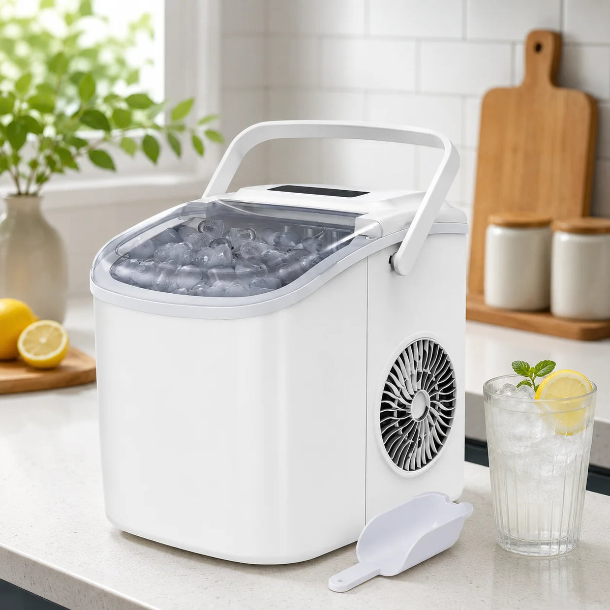 Countertop Nugget Ice Maker Soft Chewable No Plumbing