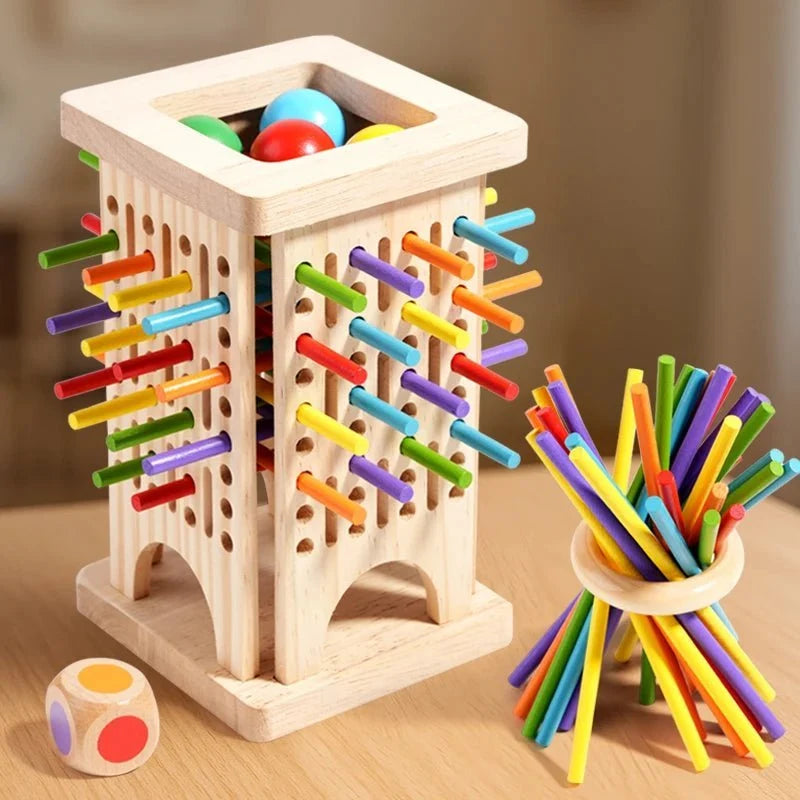 Counting Stick Set Wooden Number Learning & Fine Motor Skills