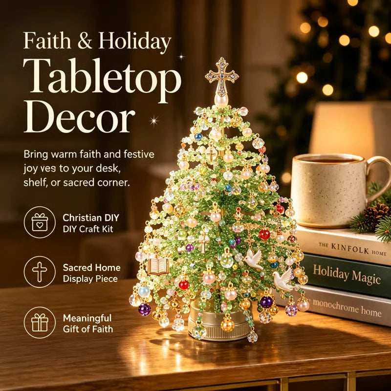 Craft Kit Beaded Tree DIY Tabletop Decoration
