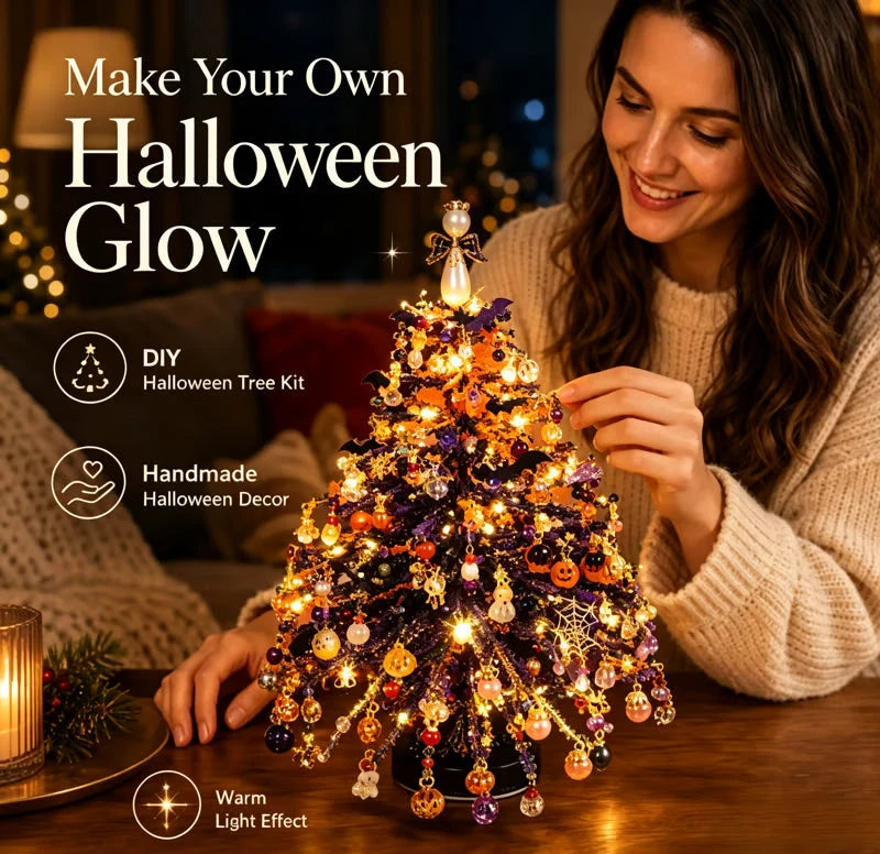 Craft Kit Beaded Tree DIY Tabletop Decoration
