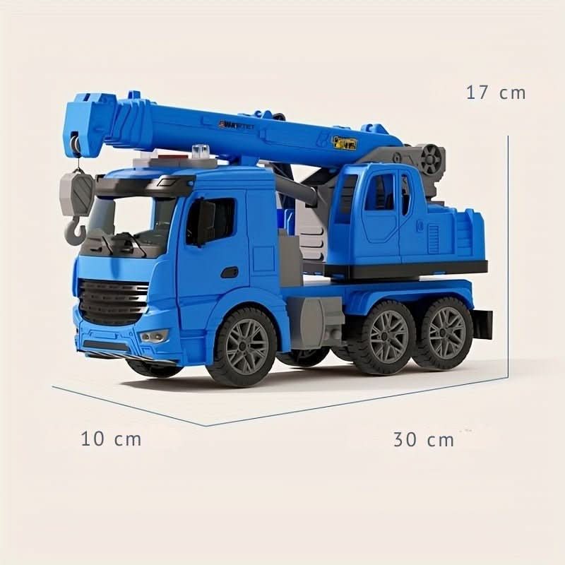 Crane Truck Toy Movable Arm Lights & Sound