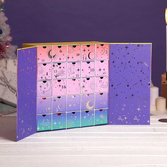 Crochet Advent Calendar 25 Drawers Yarn & Tools Reusable Box