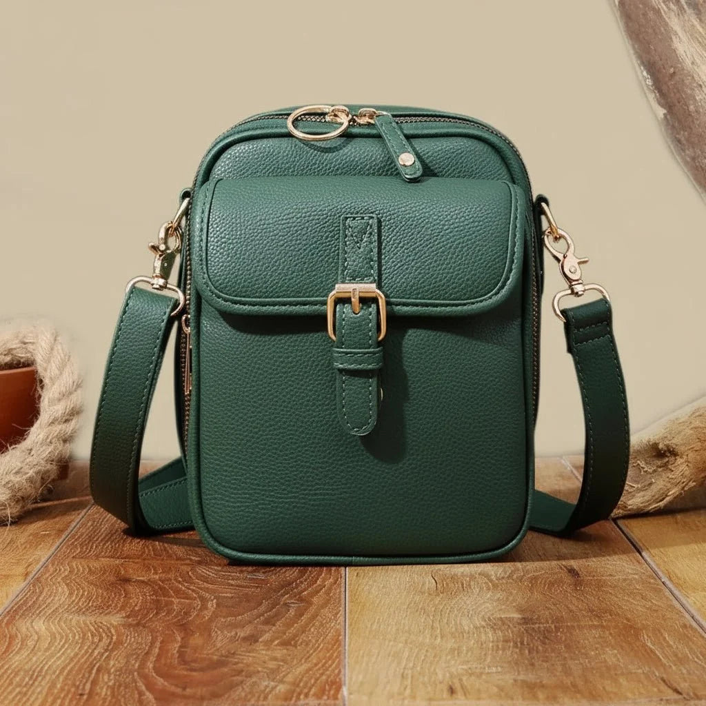 Crossbody Bag Anti-Theft Zippers Adjustable Strap