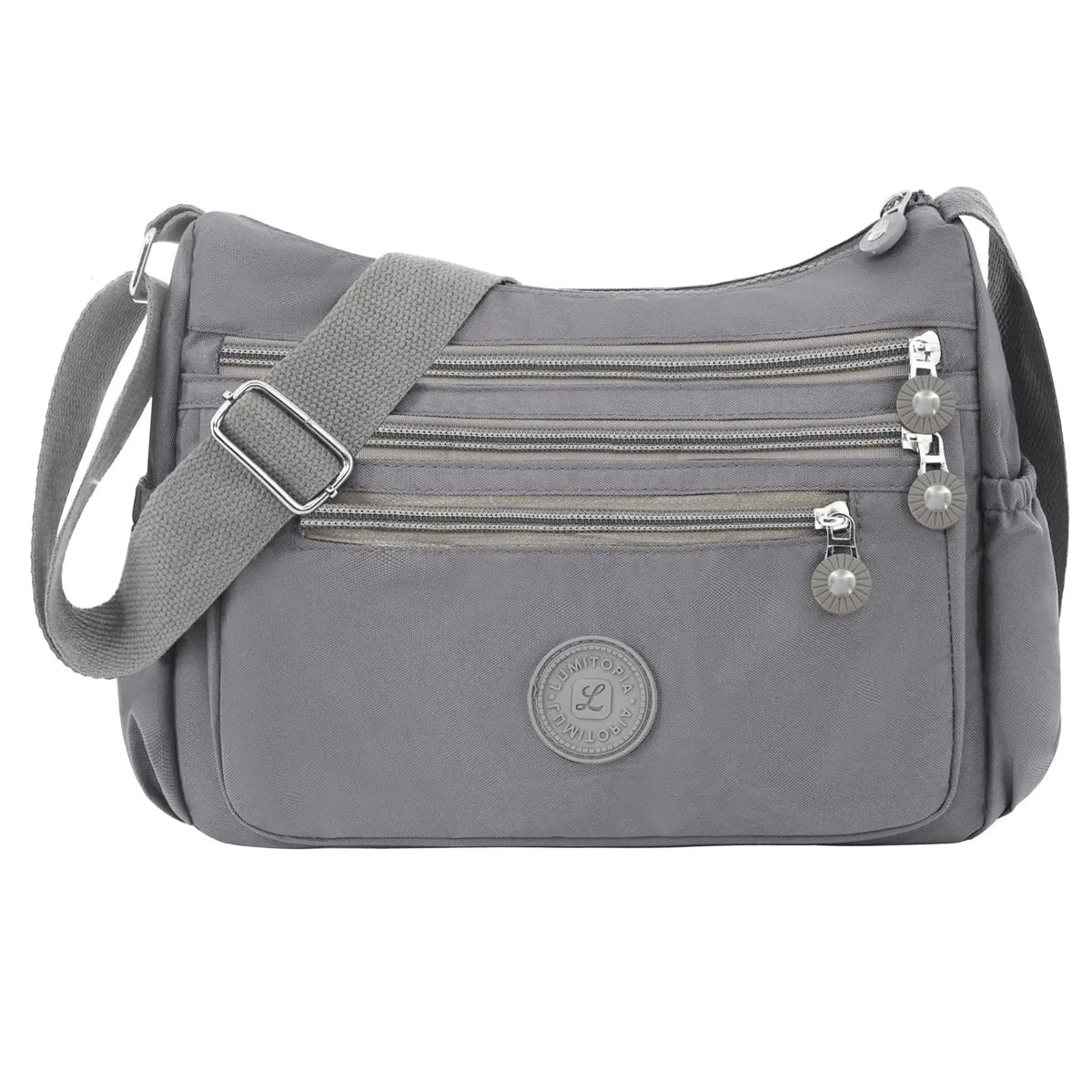 Crossbody Bag Nylon Water-Resistant Adjustable Strap