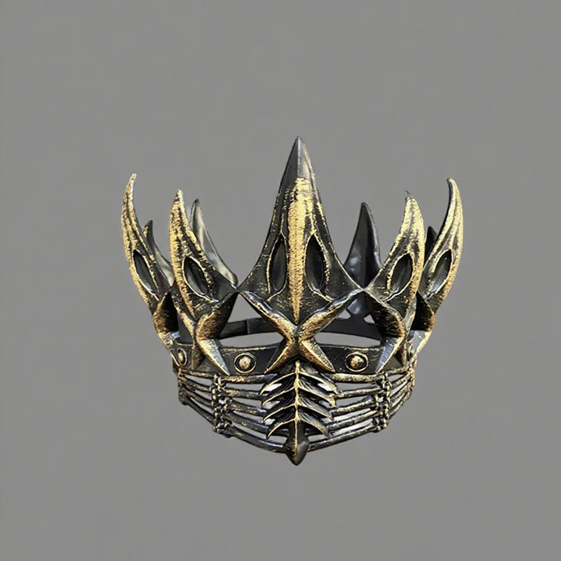 Crown Tiara Pointed Metal Lightweight Costume Accessory