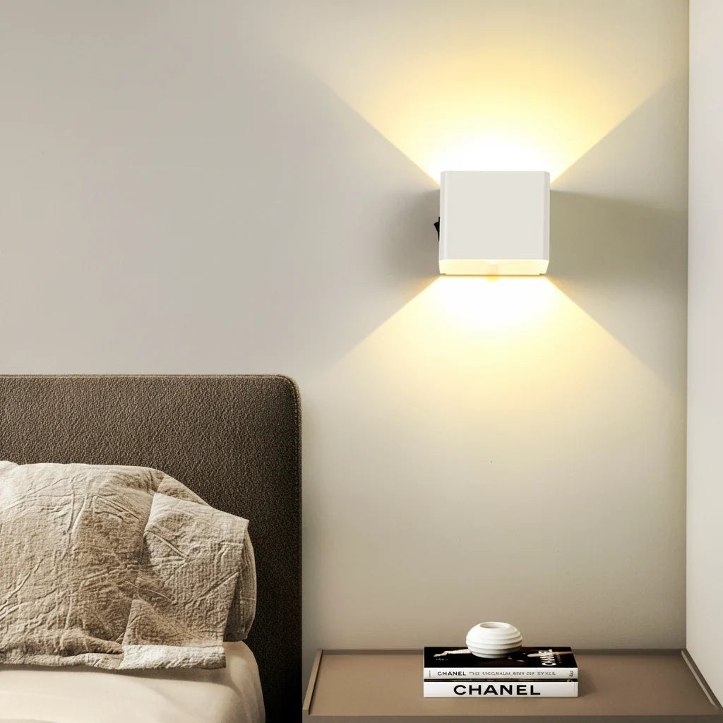 Cube Wall Light Motion Sensor & USB Rechargeable