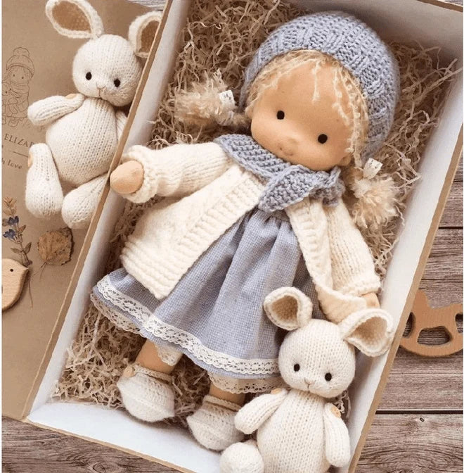 Cuddle Doll Handmade Soft Hypoallergenic Fabric