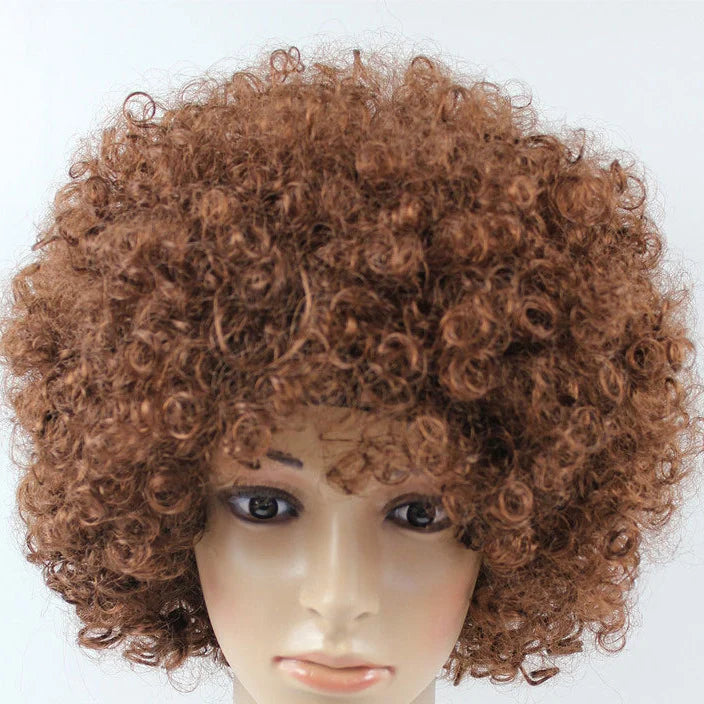 Curly Wig Natural-Looking Volume Adjustable Fit