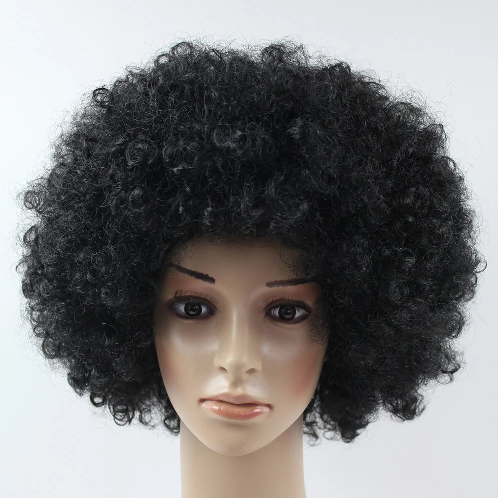 Curly Wig Natural-Looking Volume Adjustable Fit