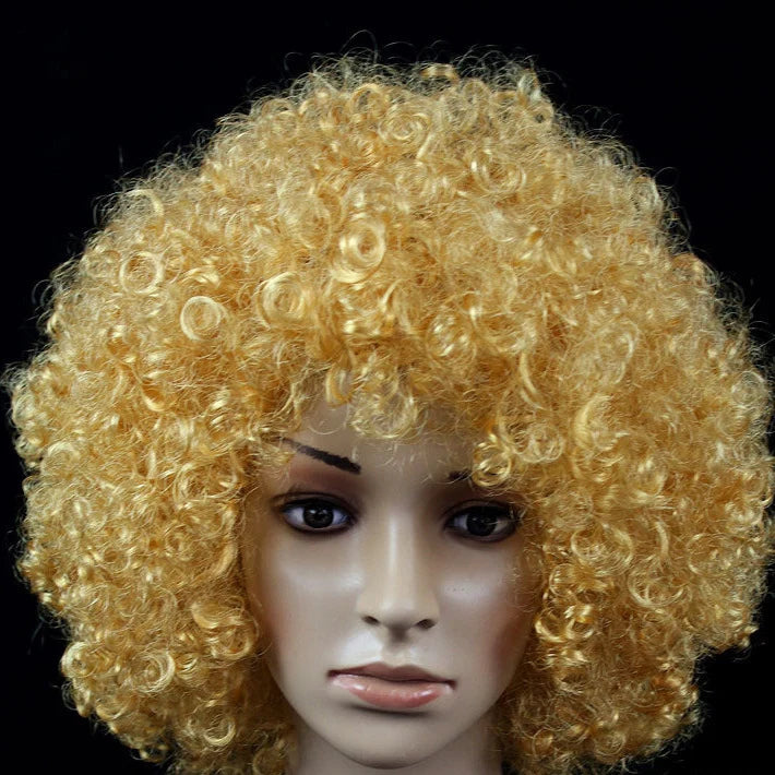Curly Wig Natural-Looking Volume Adjustable Fit
