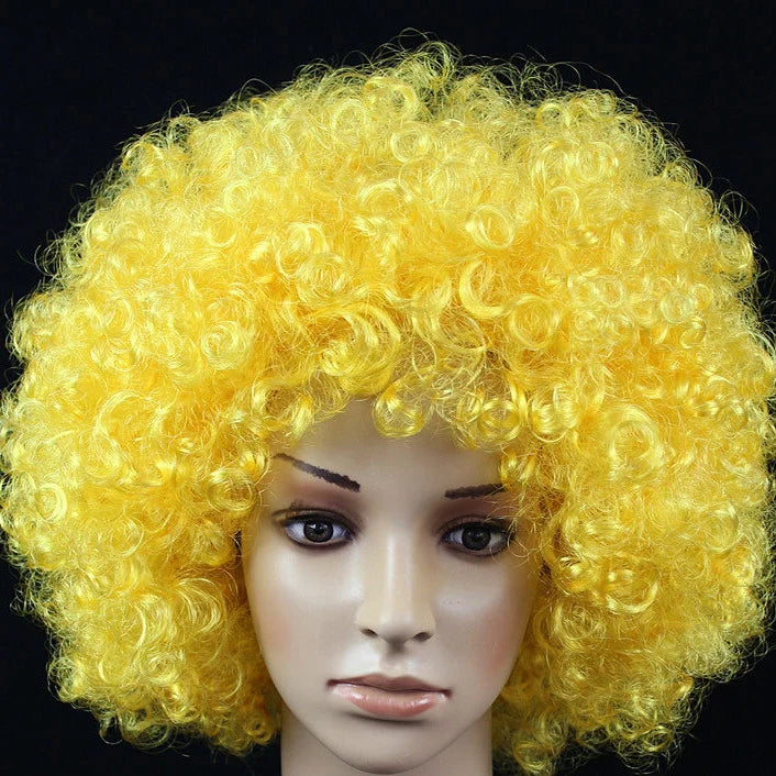 Curly Wig Voluminous Lightweight Adjustable Cap