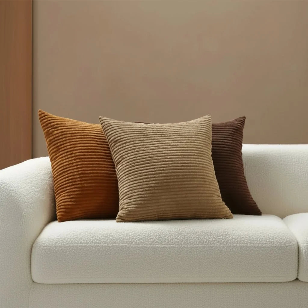 Cushion Cover Soft Cotton Corduroy