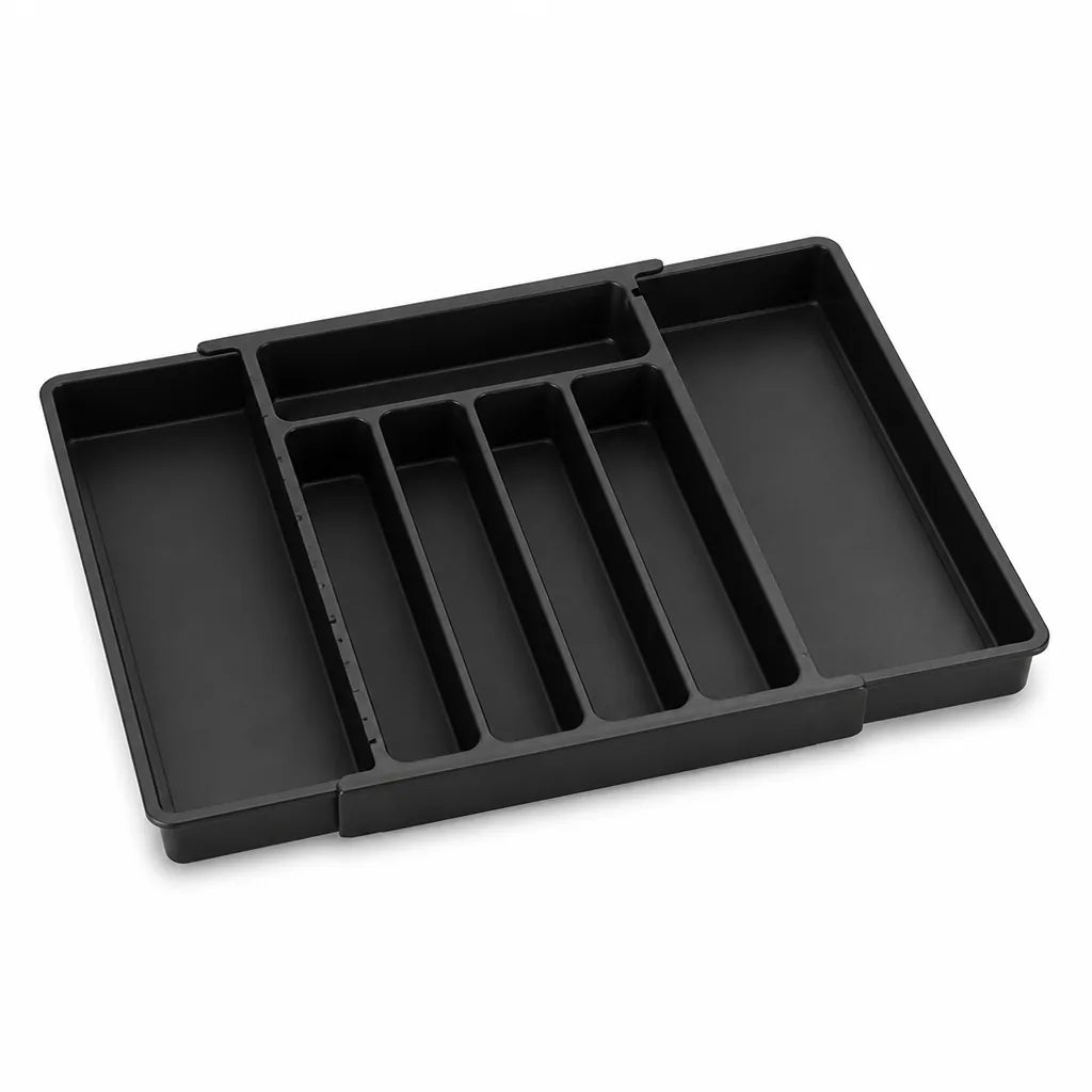 Cutlery Drawer Organizer Adjustable Width Non-Slip & Easy-Clean