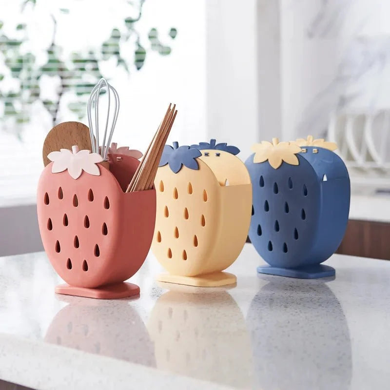Cutlery Holder Ventilated Draining Space-Saving