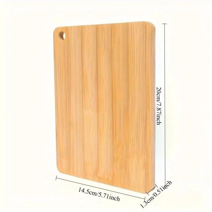 Cutting Board Natural Bamboo Knife-Friendly Surface