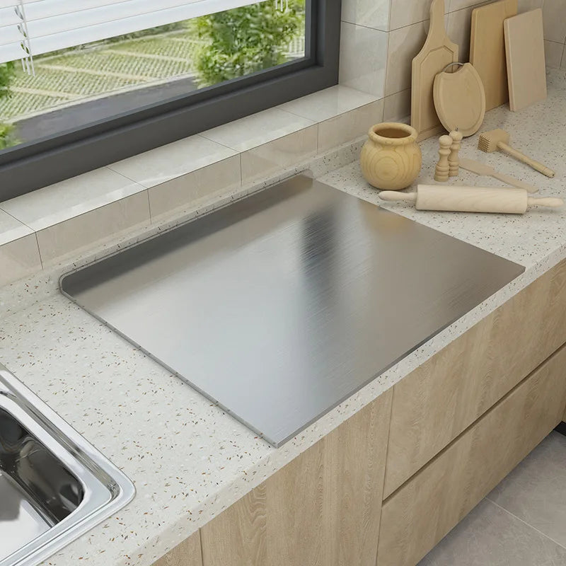 Cutting Board Stainless Steel Double-Sided Large 60 x 40 cm
