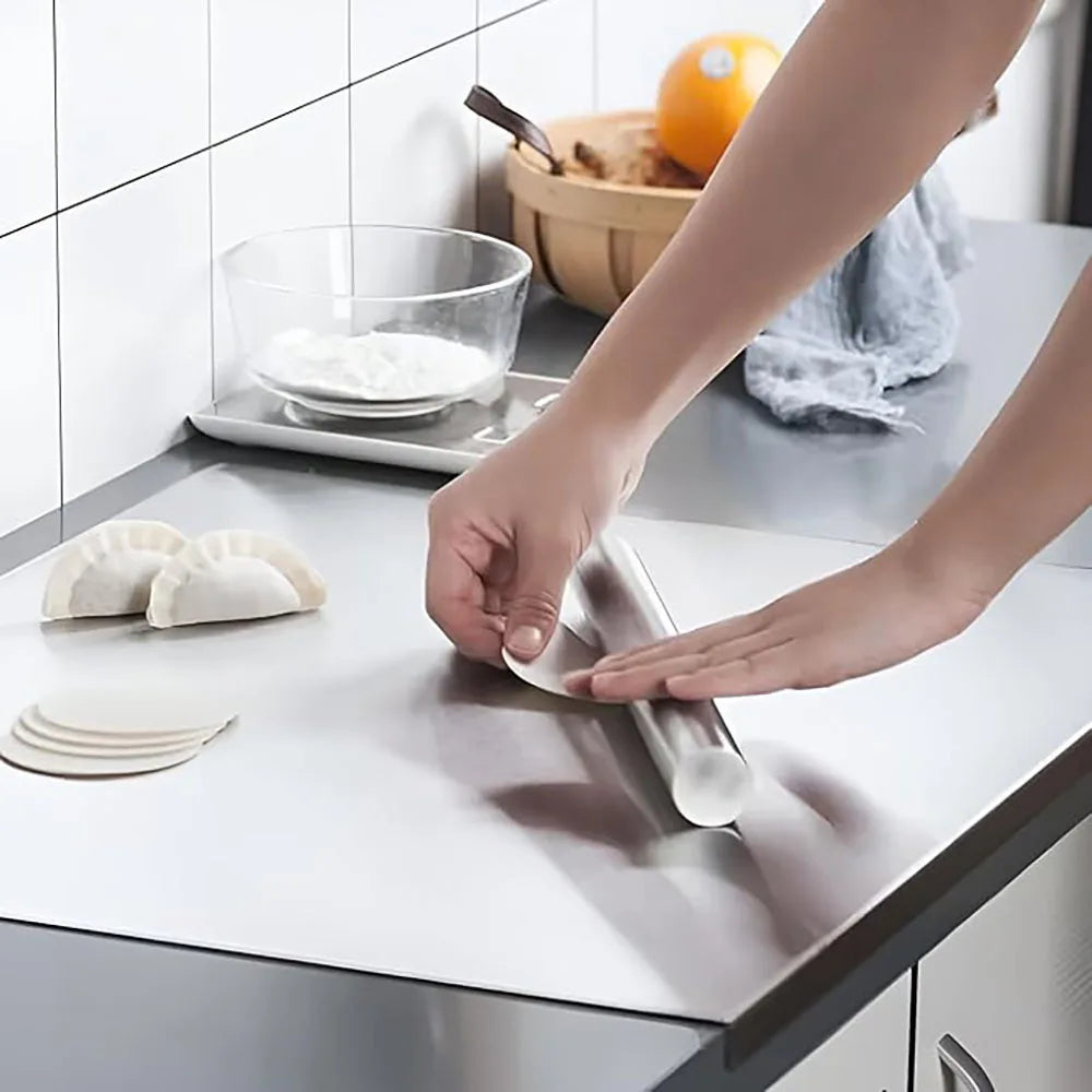 Cutting Board Stainless Steel Double-Sided Large 60 x 40 cm