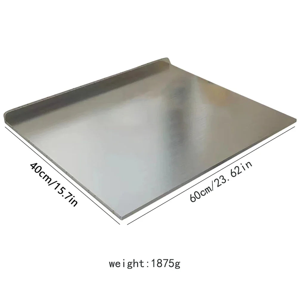 Cutting Board Stainless Steel Double-Sided Large 60 x 40 cm