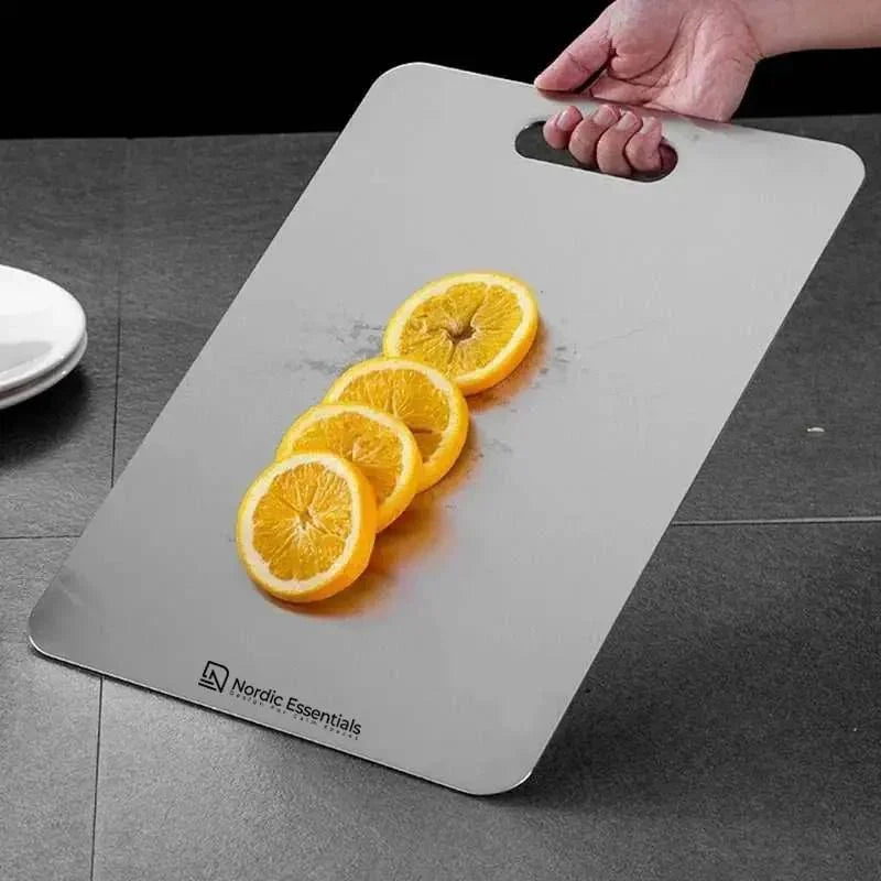 Cutting Board Stainless Steel Double-Sided Non-Porous Surface