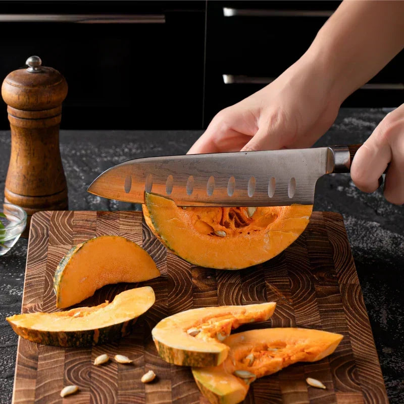 Cutting Board Teak Wood Water-Resistant 1-Inch Thick