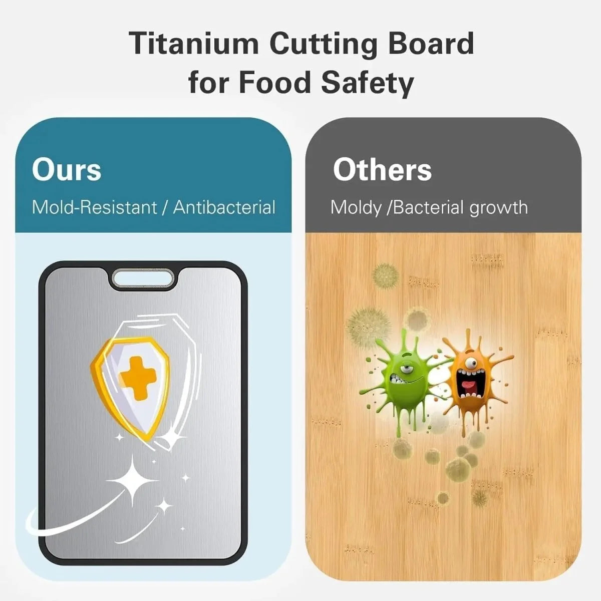 Cutting Board Titanium Double-Sided Non-Slip