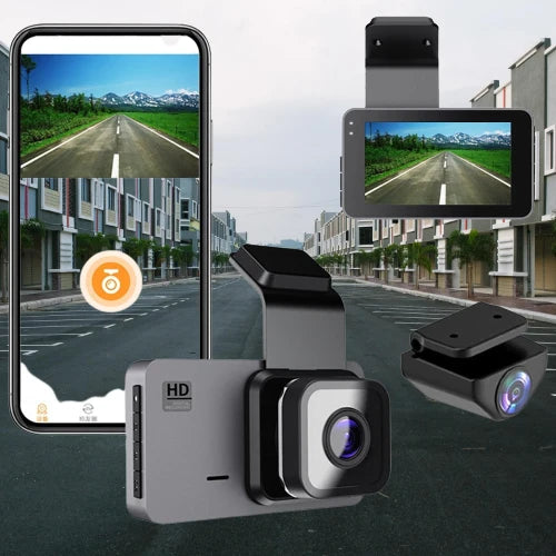 Dash Camera Dual-Lens 4K Parking Monitor