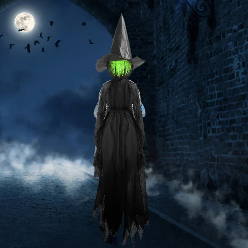 Decorative Hanging Witch Lifelike Lightweight Indoor & Outdoor