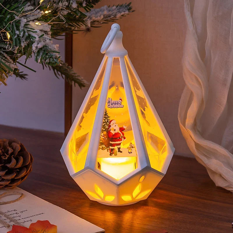 Decorative Lantern Festive Holiday Warm Glow & Energy-Saving