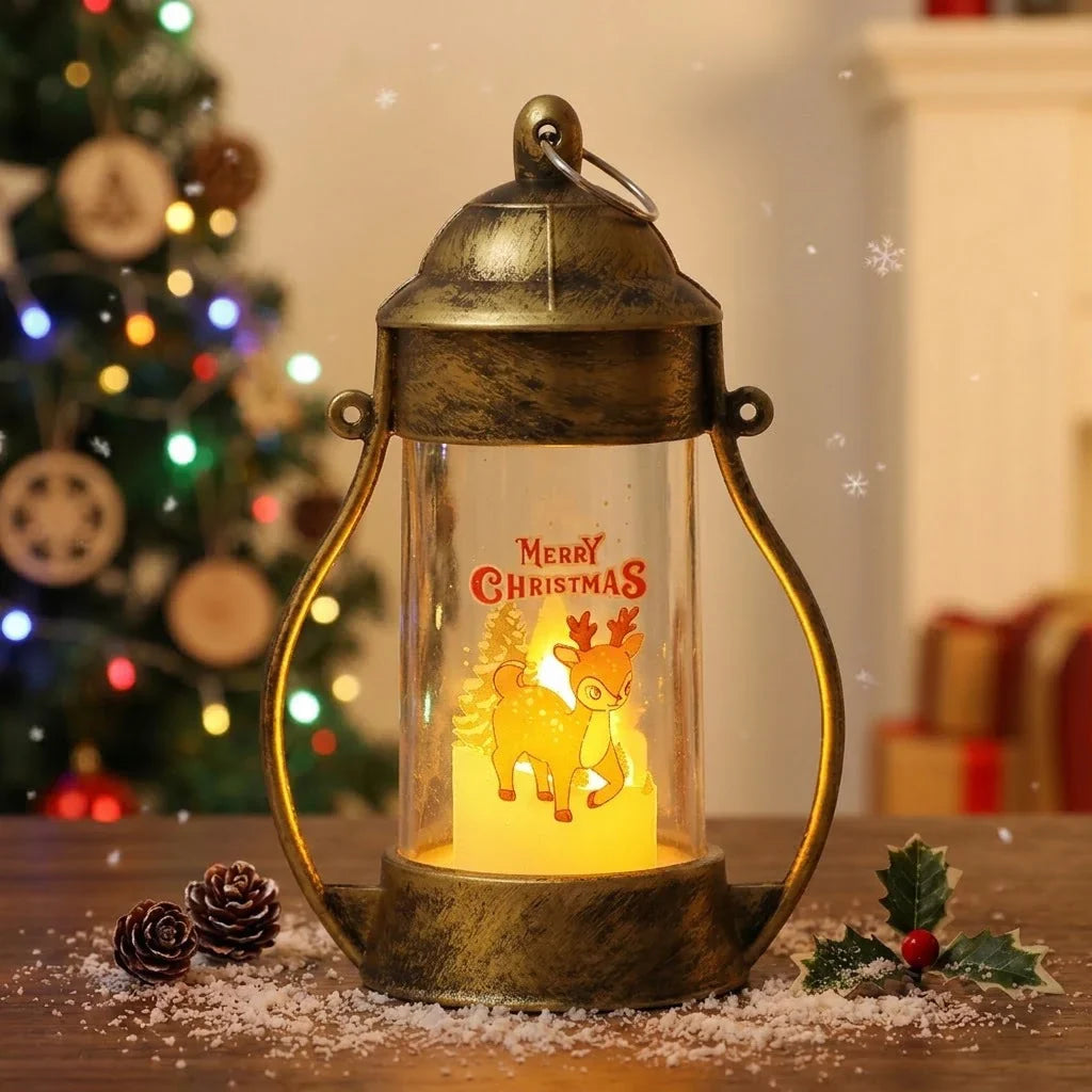 Decorative Lantern Warm LED Battery Powered Indoor & Outdoor