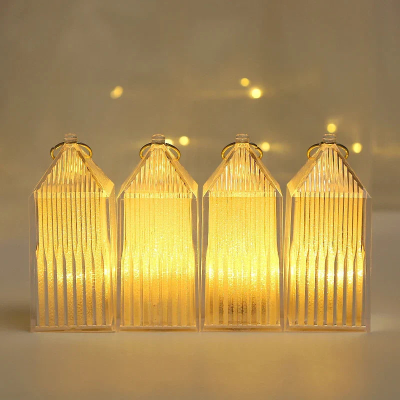 Decorative Lantern Warm LED Energy-Efficient & Lightweight