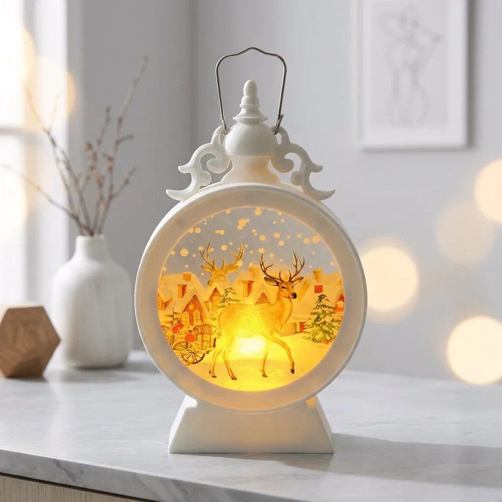 Decorative Lantern Warm White LED Lightweight Handle