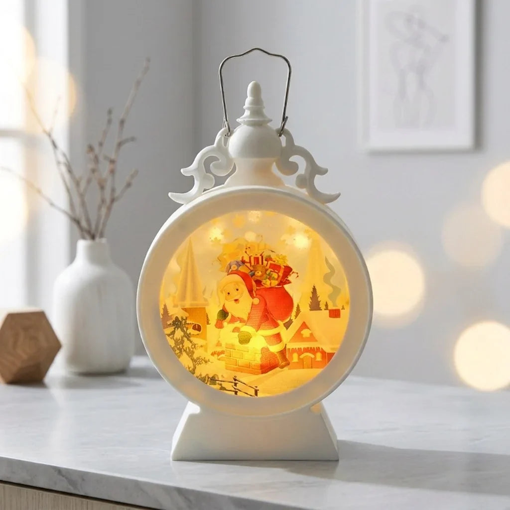 Decorative Lantern Warm White LED Portable Handle