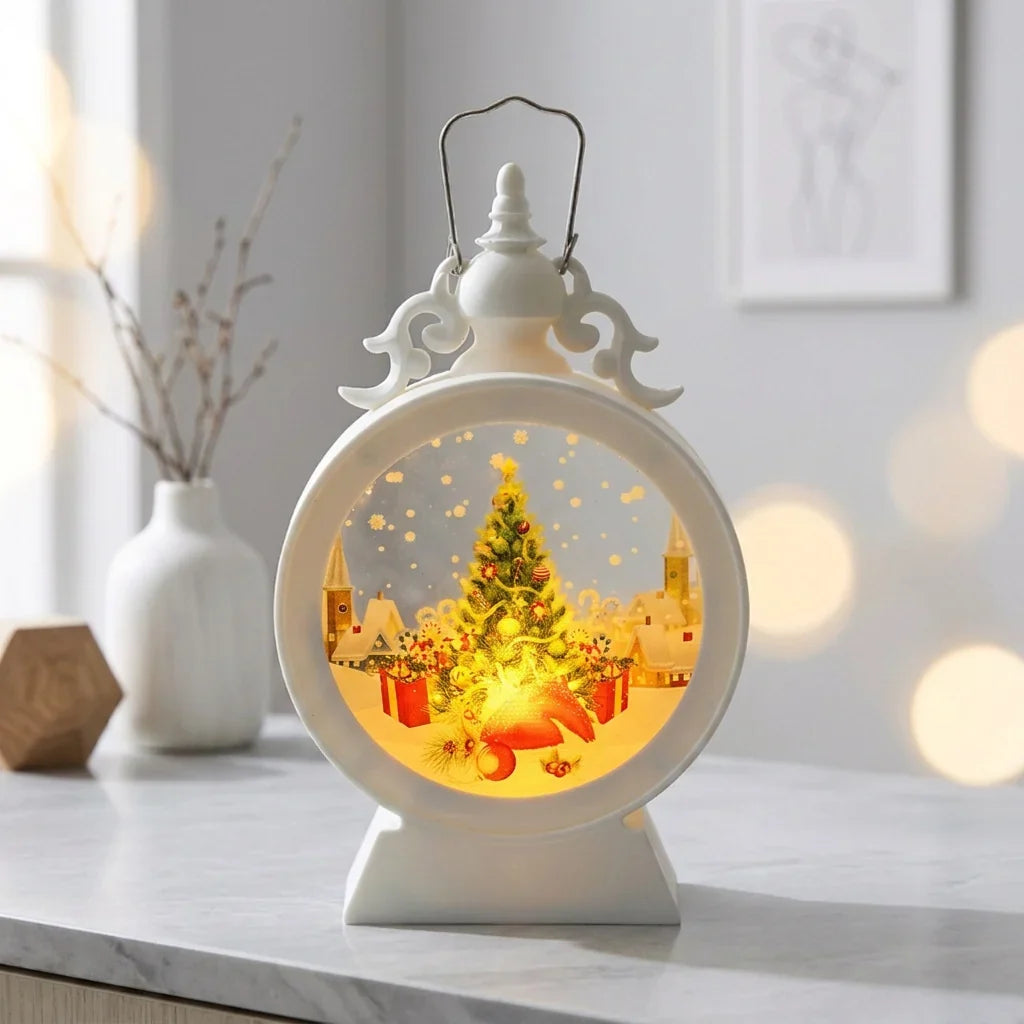 Decorative Lantern Warm White LED Portable Handle