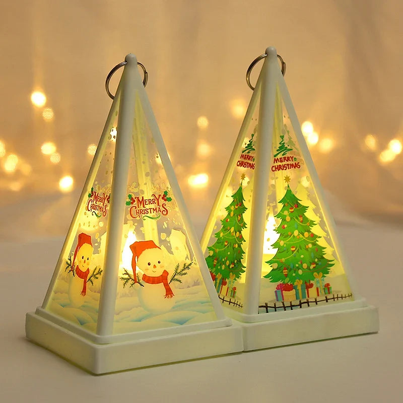 Decorative Table Lamp Festive Motif LED Warm Glow
