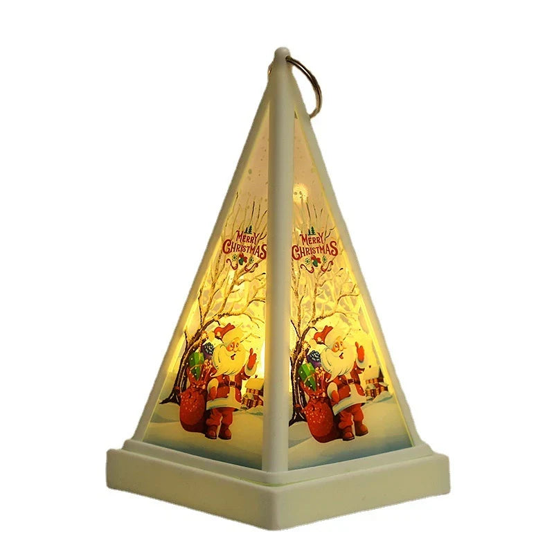 Decorative Table Lamp Festive Motif LED Warm Glow