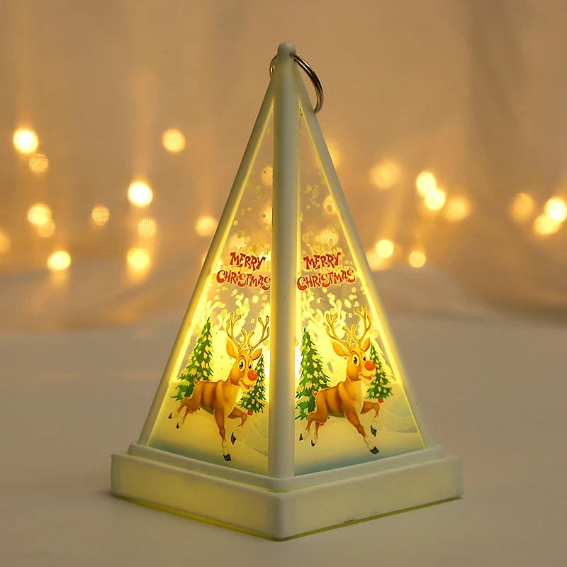 Decorative Table Lamp Festive Motif LED Warm Glow
