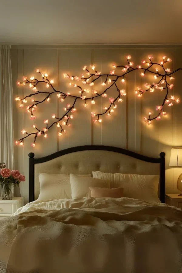 Decorative Wall Lamp Branch Design Integrated Warm White LEDs