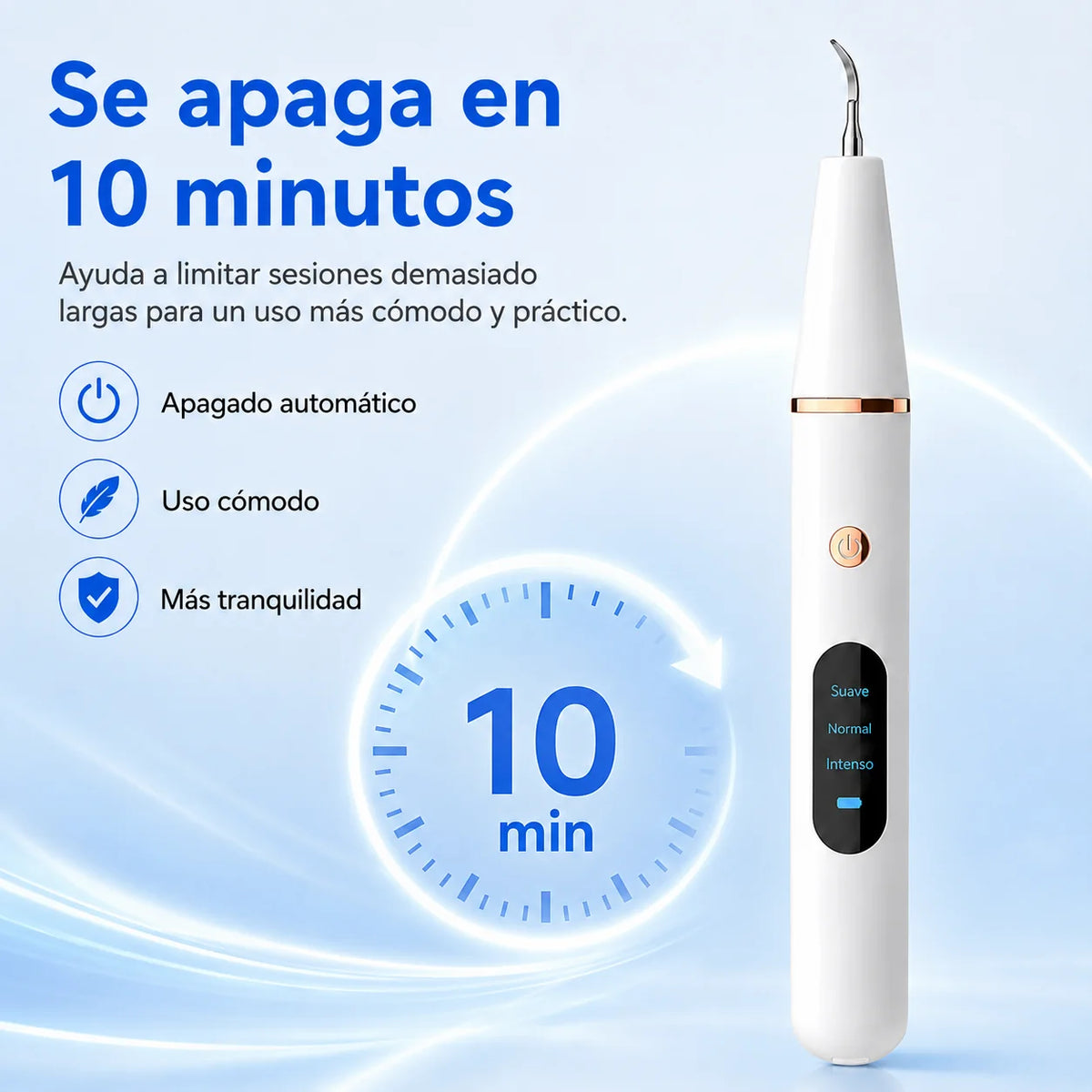 Dental Tartar Remover Ultrasonic LED Light Three Settings