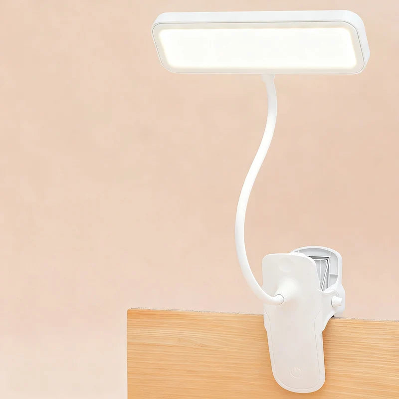 Desk Lamp LED Clip-On Dimmable Flicker-Free