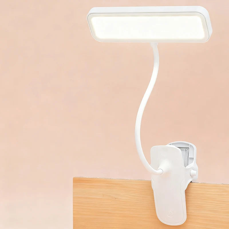 Desk Lamp LED Clip-On Dimmable Flicker-Free