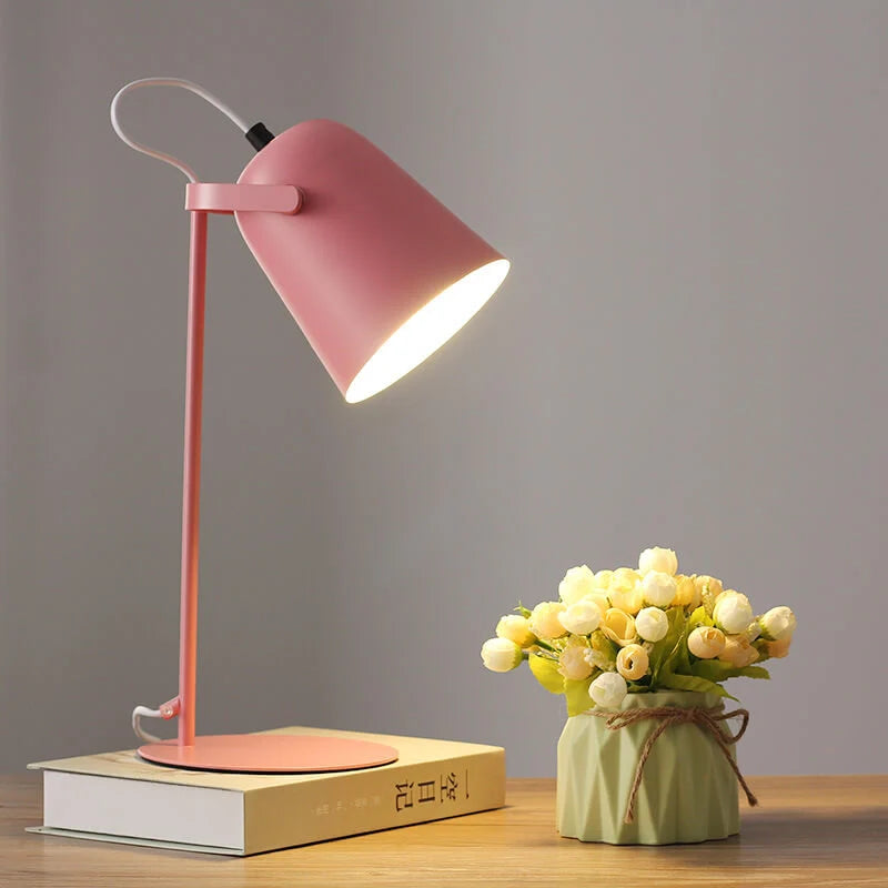 Desk Lamp Metal Tilting Head Diffused Panel