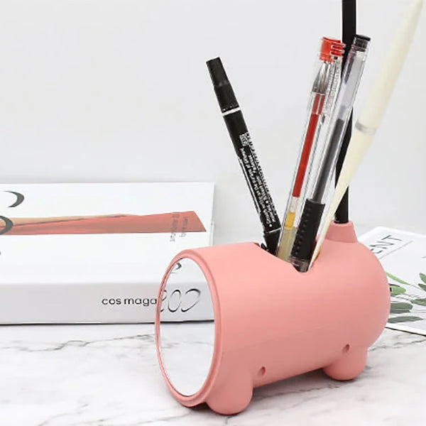 Desk Lamp Rabbit Design & Pen Holder USB Rechargeable