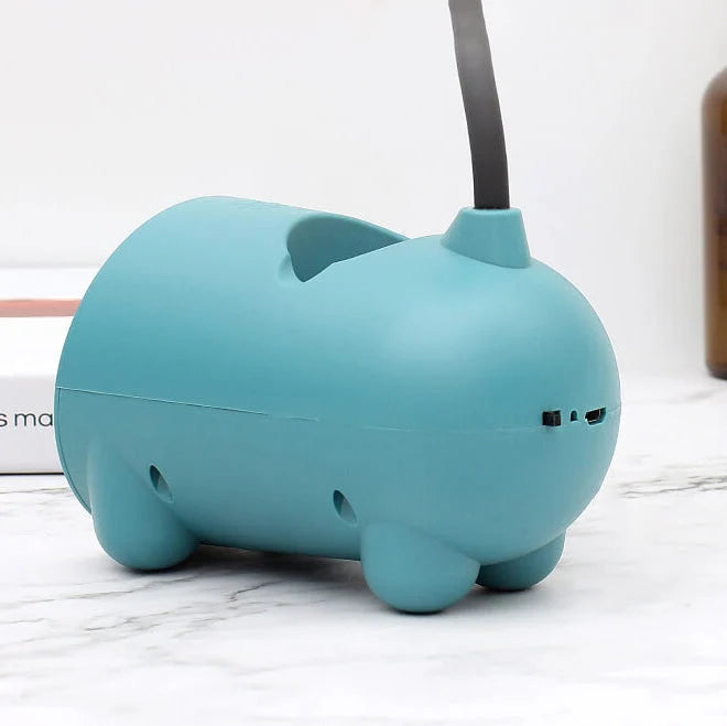 Desk Lamp Rabbit Design & Pen Holder USB Rechargeable