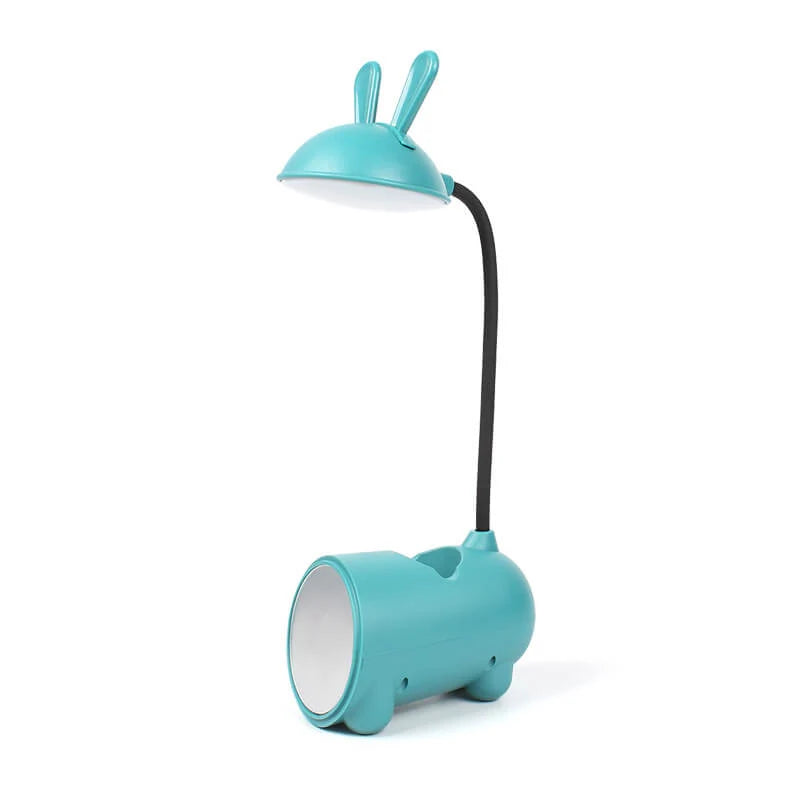 Desk Lamp Rabbit Design & Pen Holder USB Rechargeable